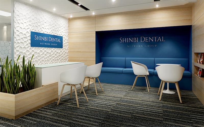 Viện Công Nghệ Nha Khoa Thẩm Mỹ Shinbi (Shinbi Dental) sở hữu không gian tiện nghi an toàn và thân thiện