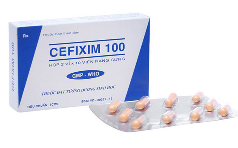 Thuốc uống trị viêm lợi Cefixim có tác dụng tiêu diệt các vi khuẩn gây bệnh