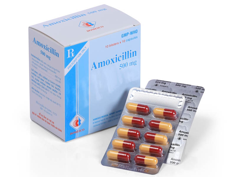 Amoxicillin là thuốc chữa viêm lợi được nhiều bác sĩ chỉ định