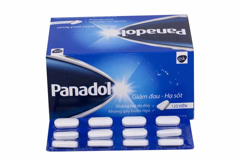 Thuốc điều trị áp xe răng Paracetamol Panadol
