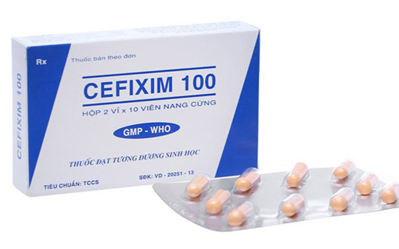 Cefixim là sản phẩm được bào chế từ thành phần chính có tên Cefixim Trihydrat