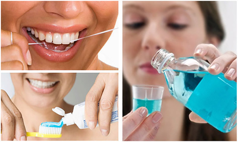 Vệ sinh răng miệng sạch sẽ là biện pháp giảm nhanh các cơn đau