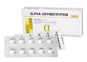 Thuốc Alphachymotrypsin được sản xuất bởi hãng dược phẩm Mebiphar