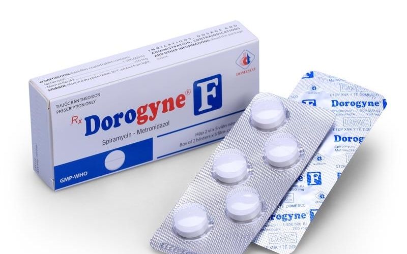Thuốc Dorogyne được sử dụng trong điều trị các bệnh lý nhiễm trùng răng miệng