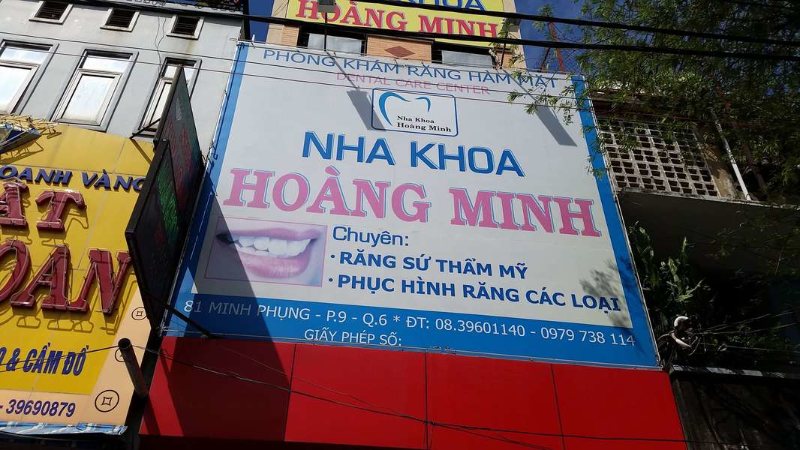 Nha khoa Hoàng Minh - Một trong những địa chỉ nha khoa uy tín hàng đầu tại quận Tân Phú