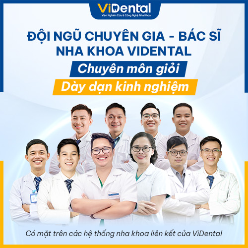 ViDental đang sở hữu đội ngũ bác sĩ giỏi