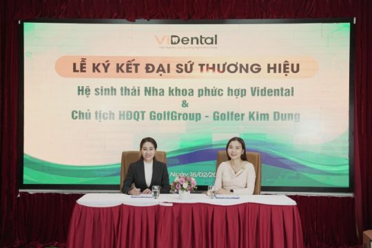 Chủ tịch HĐQT GolfGroup Phạm Kim Dung trở thành Đại sứ thương hiệu Nha khoa ViDental