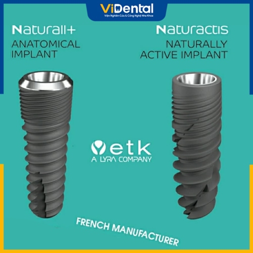 Implant ETK của Pháp đạt chuẩn chứng nhận ISO 13485 và CE0459